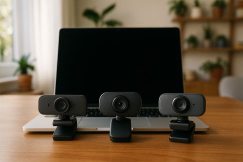 Comparatif des webcams pour télétravail : image et micro en conditions variées