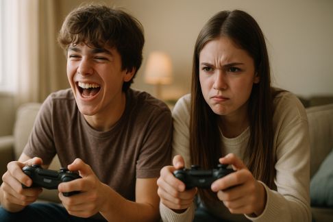 Quels effets du gaming sur la gestion des émotions chez les adolescents ?