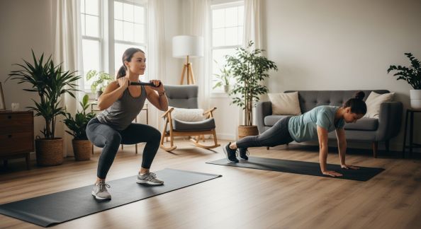 Faire du sport chez soi sans matériel : routines faciles à adopter