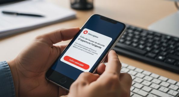 Éviter les fausses alertes de sécurité : reconnaître l’arnaque rapidement
