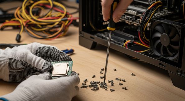 Les erreurs à éviter lors de l’assemblage de votre PC