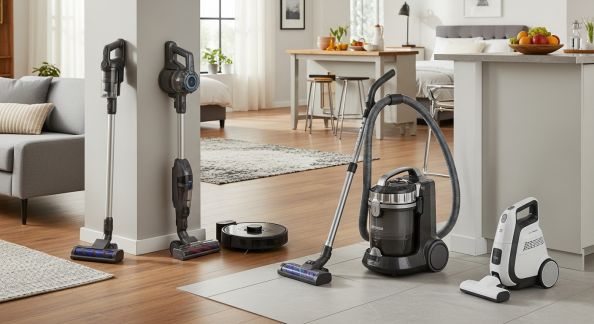 Aspirateurs : guide pour trouver le modèle idéal selon votre foyer