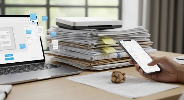 Meilleures applications pour numériser et organiser ses documents papier