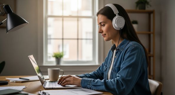 Prise en main de casques antibruit : concentration retrouvée pour le télétravail ?