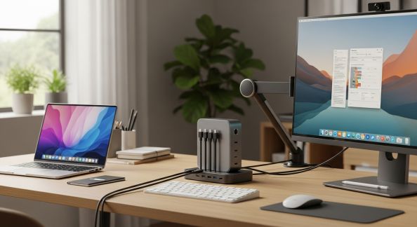 Choisir une station d’accueil USB-C pour booster productivité et connectique