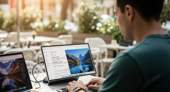 Bien choisir un écran portable : usages nomades, critères et compatibilité