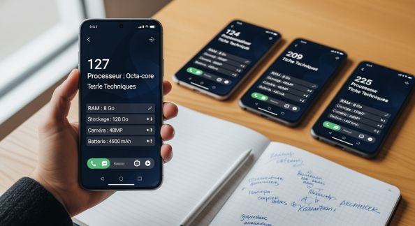 Décrypter les fiches techniques des smartphones : ce qu’il faut vraiment comparer