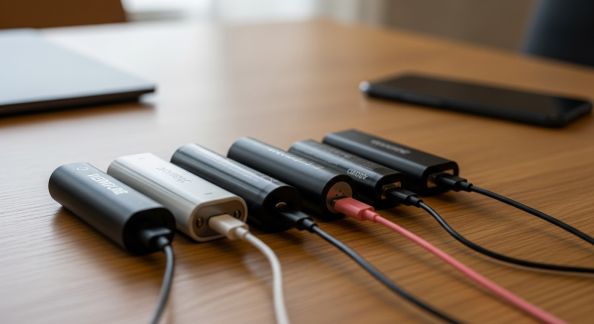 Prise en main de cinq batteries externes : laquelle tient vraiment la route ?