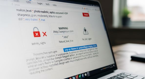 Reconnaître un site dangereux : indicateurs à vérifier avant de cliquer