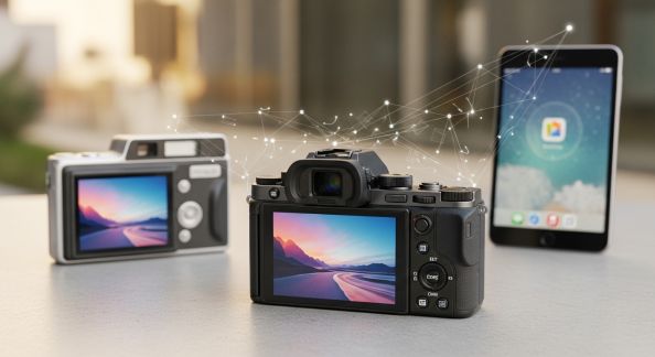 L'évolution des appareils photo numériques connectés