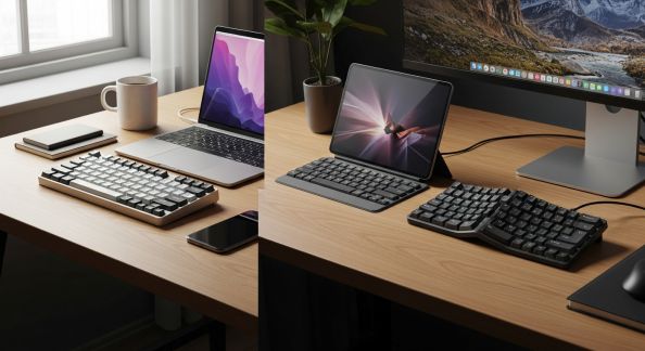 Comparatif des claviers compacts : productivité et confort en mobilité
