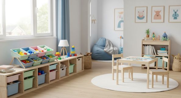 Comment organiser un espace de jeu sain à la maison